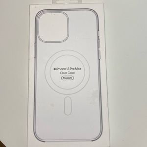 Apple iPhone, 13 Pro Max, clear clear case with box